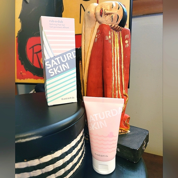 {Saturday Skin} Rub-A-Dub Peel Mask, NIB - Picture 2 of 4